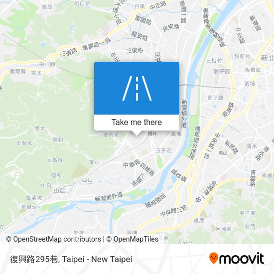 復興路295巷地圖