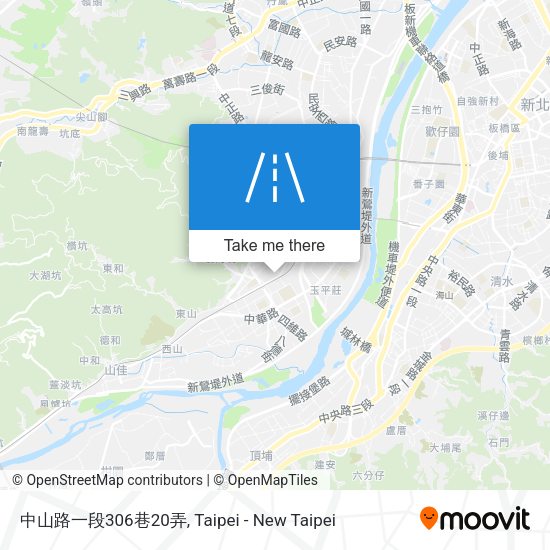 中山路一段306巷20弄地圖