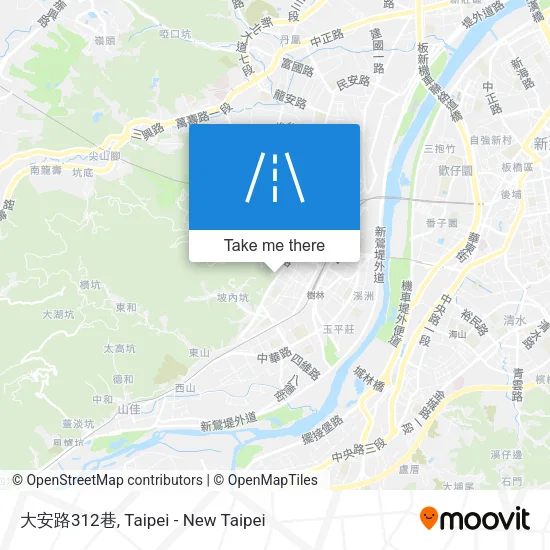 大安路312巷地圖