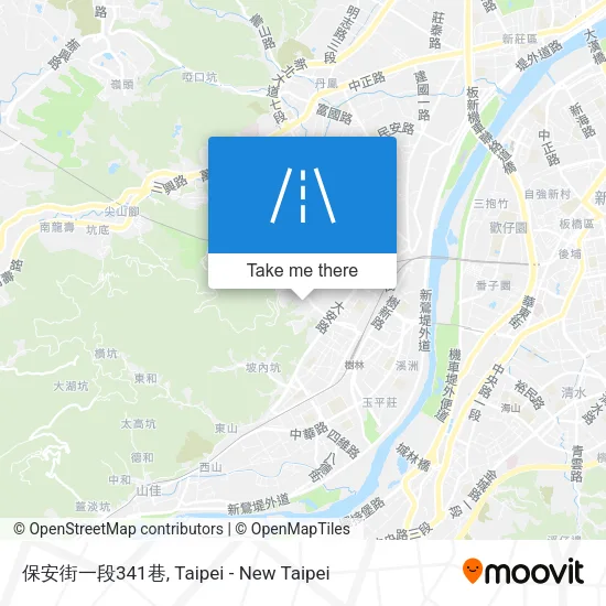 保安街一段341巷地圖
