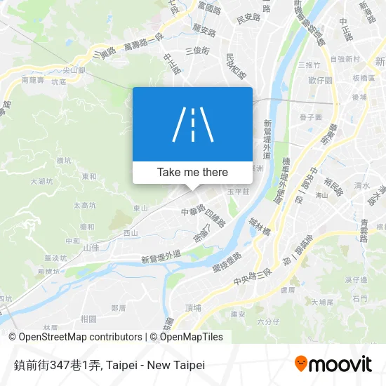 鎮前街347巷1弄地圖