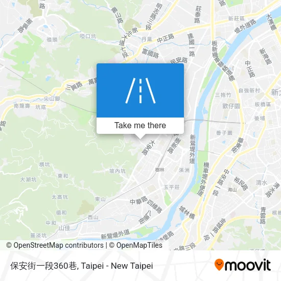 保安街一段360巷地圖