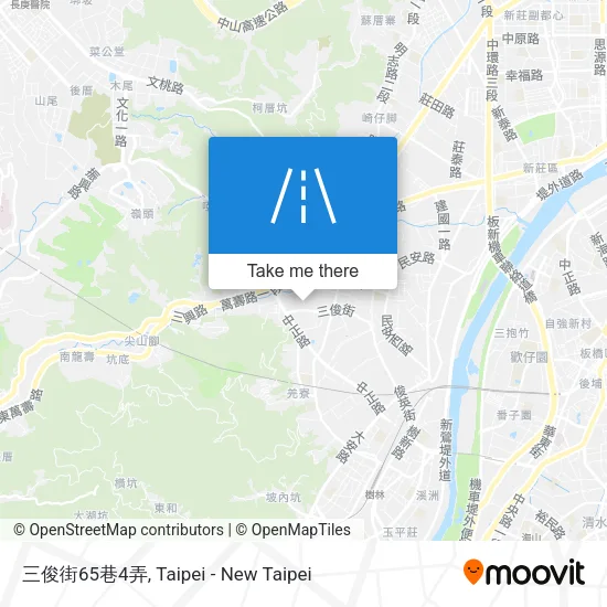 三俊街65巷4弄地圖
