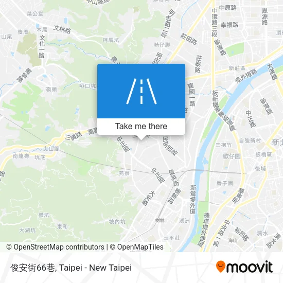 俊安街66巷地圖