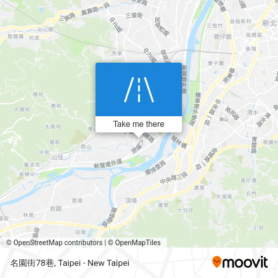 名園街78巷 map