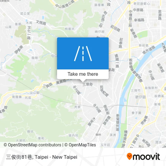 三俊街81巷地圖