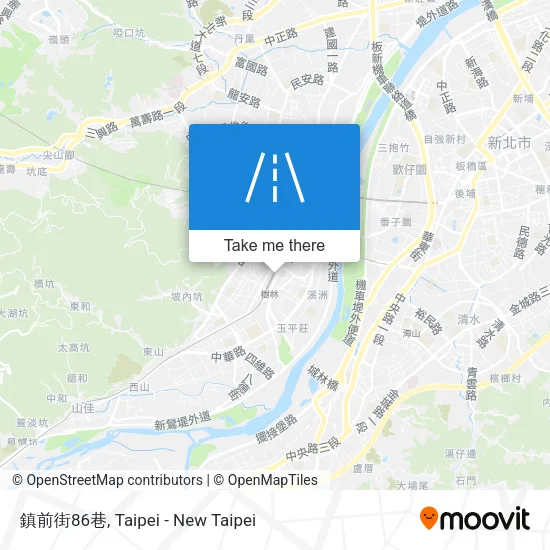 鎮前街86巷 map