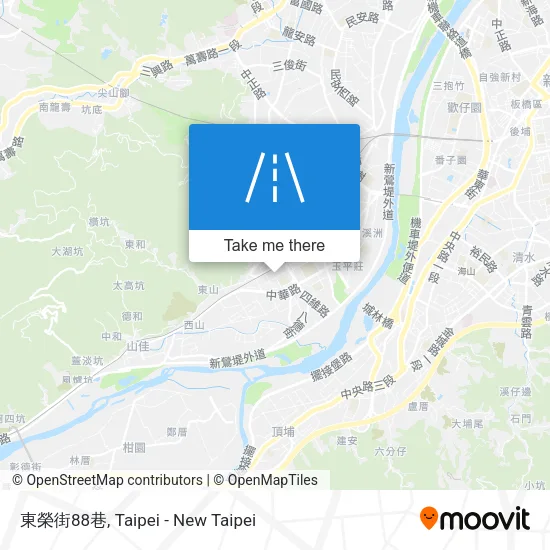 東榮街88巷地圖