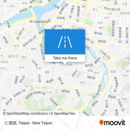 仁愛路 map