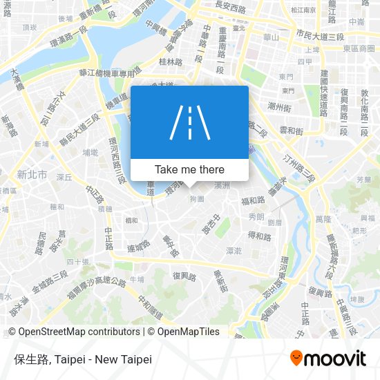 保生路地圖