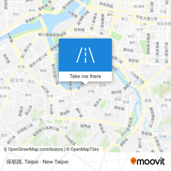 保順路 map