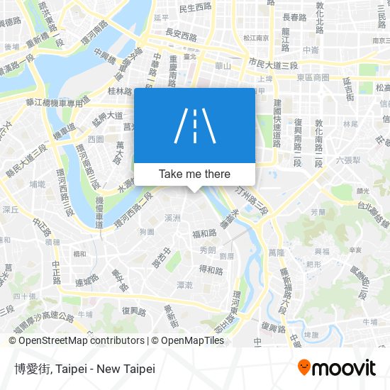 博愛街 map