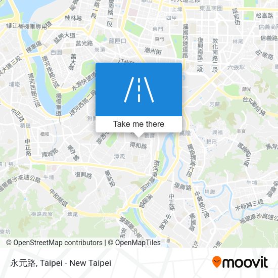 永元路 map