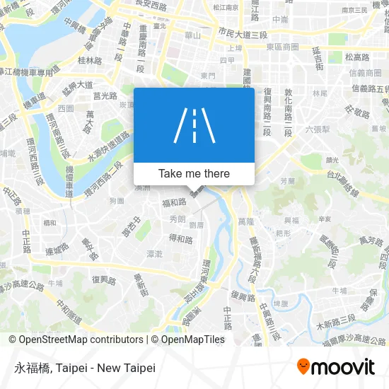 永福橋 map