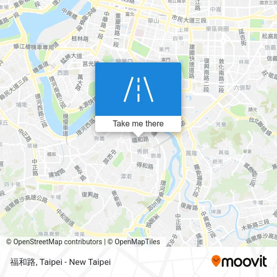 福和路地圖
