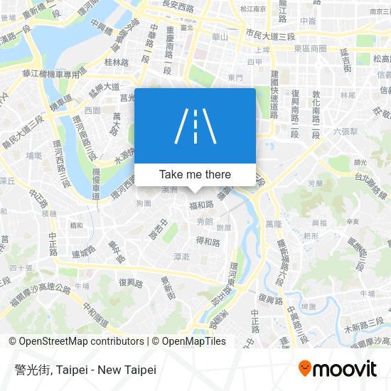 警光街 map
