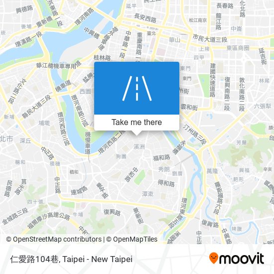 仁愛路104巷地圖