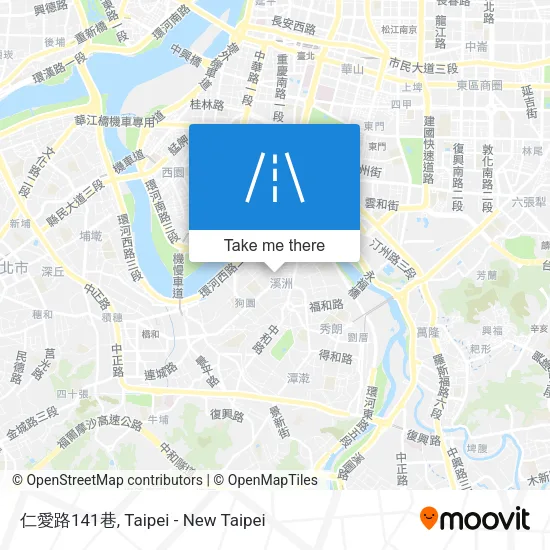 仁愛路141巷 map
