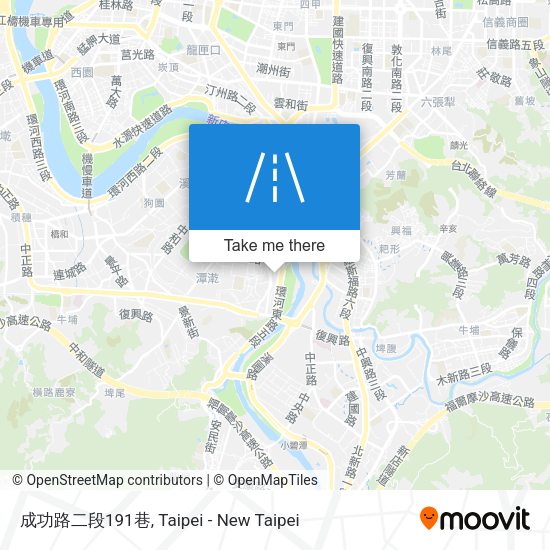 成功路二段191巷地圖