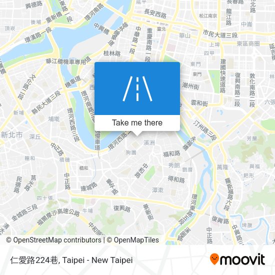 仁愛路224巷 map