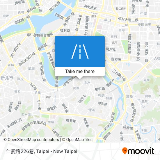 仁愛路226巷地圖