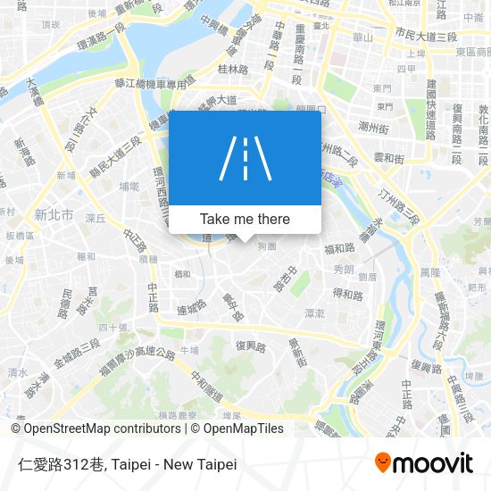仁愛路312巷地圖