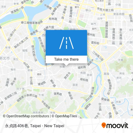 永貞路406巷地圖