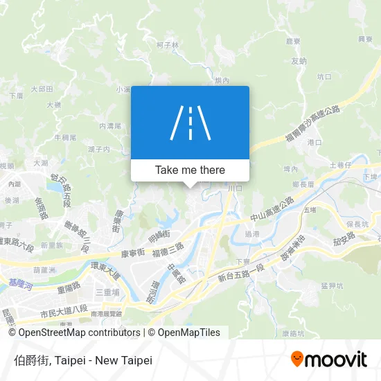 伯爵街地圖