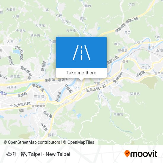 樟樹一路地圖