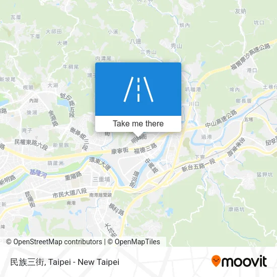 民族三街 map