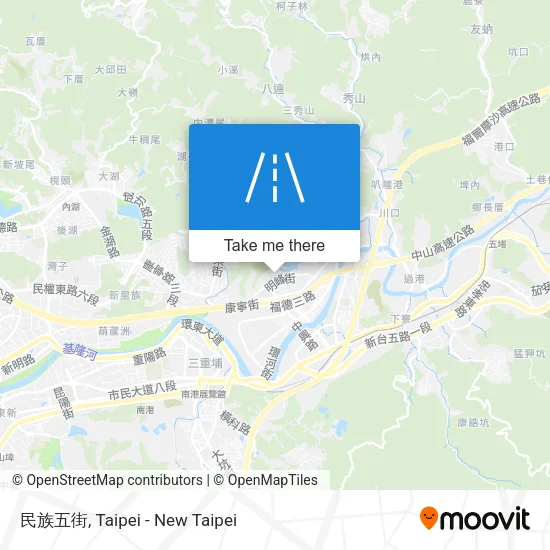 民族五街 map