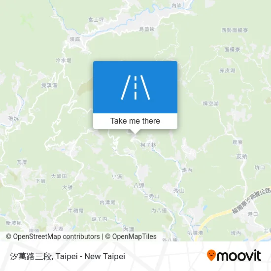汐萬路三段 map