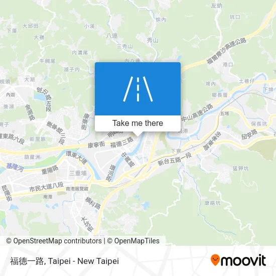 福德一路 map