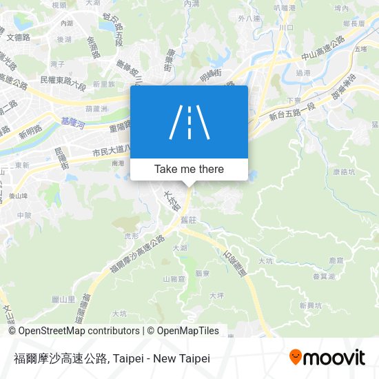 福爾摩沙高速公路 map
