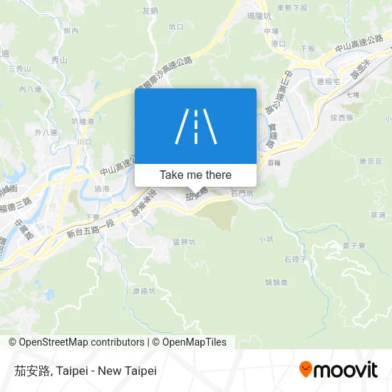 茄安路 map