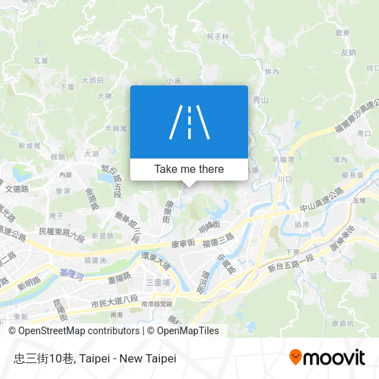 忠三街10巷 map