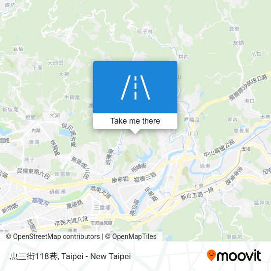 忠三街118巷 map