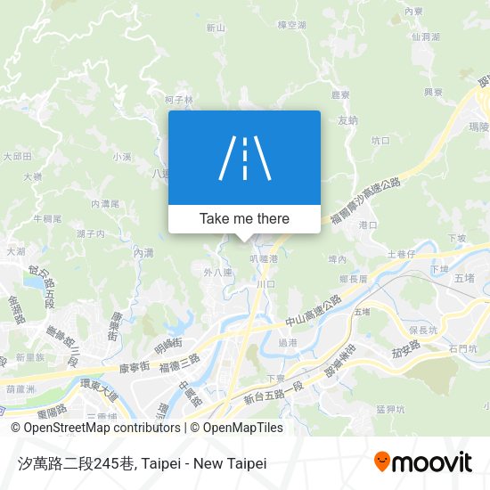 汐萬路二段245巷 map