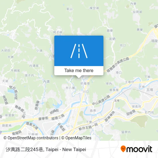汐萬路二段245巷 map