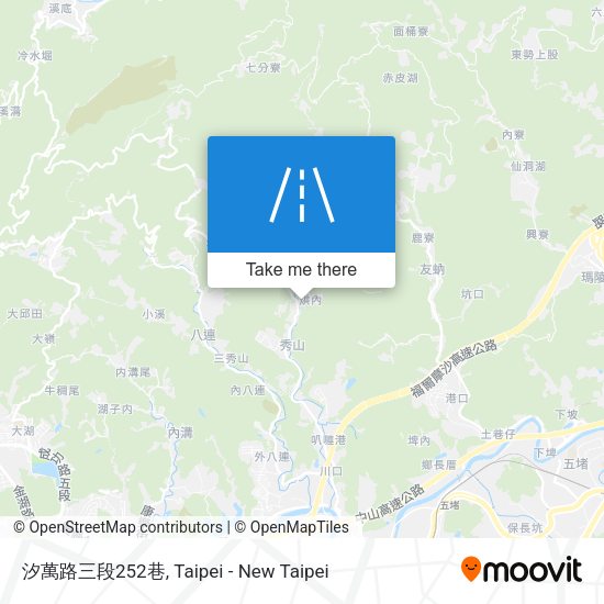 汐萬路三段252巷地圖