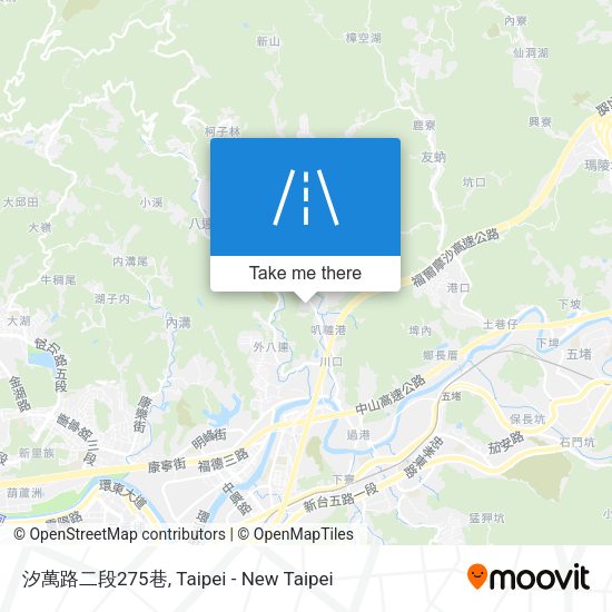 汐萬路二段275巷地圖
