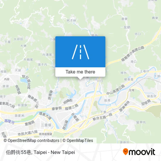 伯爵街55巷地圖