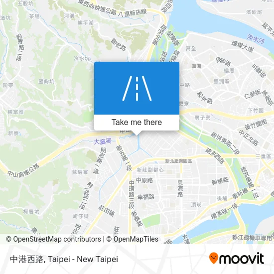 中港西路 map