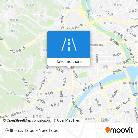信華三街地圖