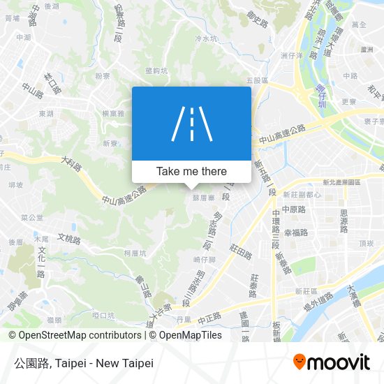 公園路地圖