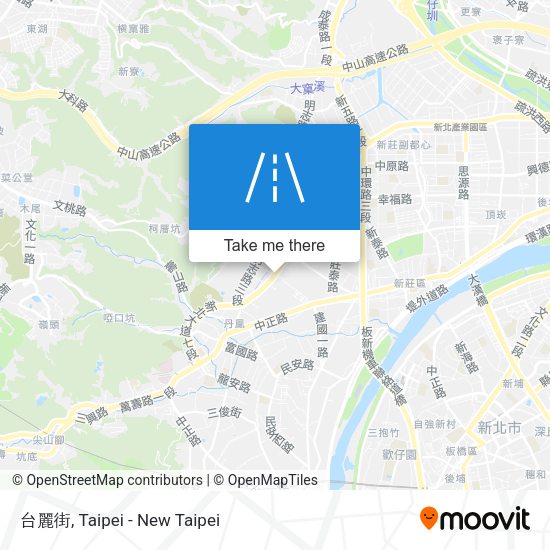 台麗街地圖