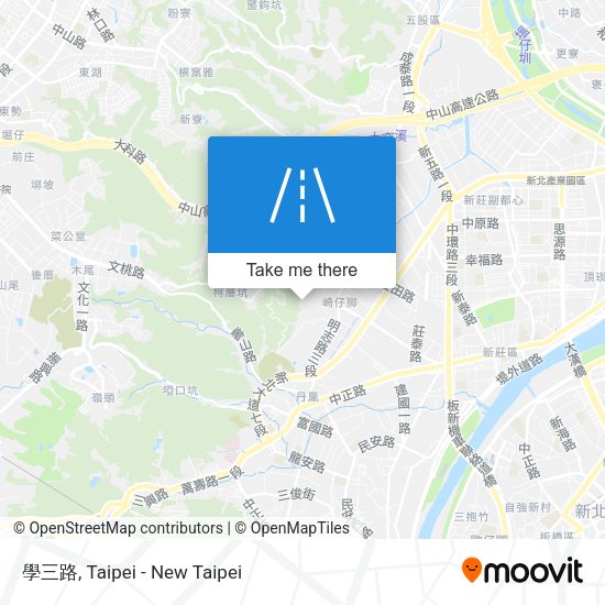 學三路 map