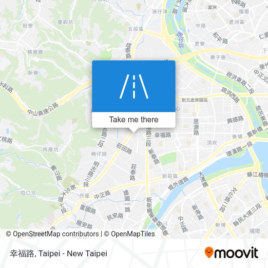 幸福路 map