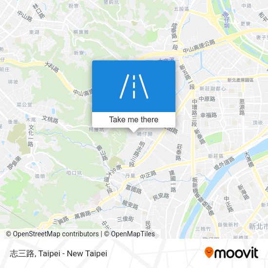 志三路 map