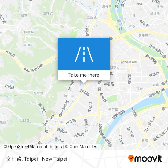 文程路地圖